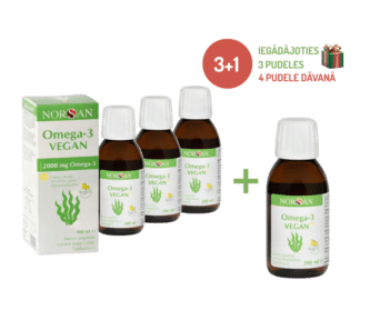 Omega-3 Vegan eļļa Set (3+1)
